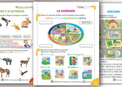 Materiale Informativo – Impaginato Discipline Prima Elementare Piccoli Eroi – RCS Editore